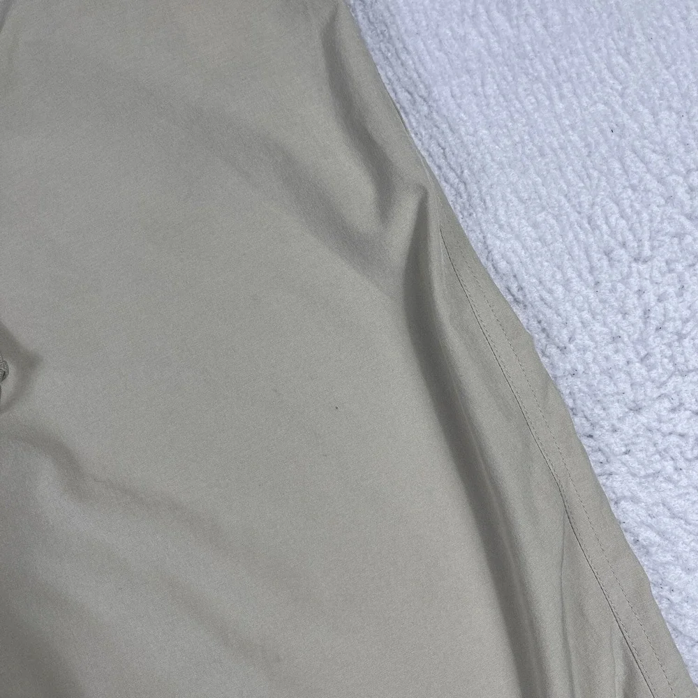 Nike Pants Womens‎ Medium (8-10) Khaki Crop Athleisure Minimalist Fitness Gym